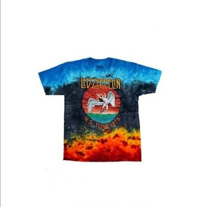 LED ZEPPELIN ICARUS 1975 U.S TOUR TIE DYE T NWOT